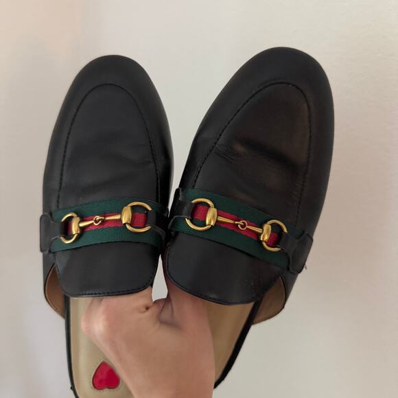 Gucci Princetown Apron Toe Mule Slide 37 - Picture 10 of 10